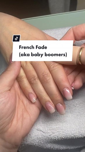 French Fade Nails Tutorial