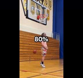 Amazing Basketball Dunks in School Gym