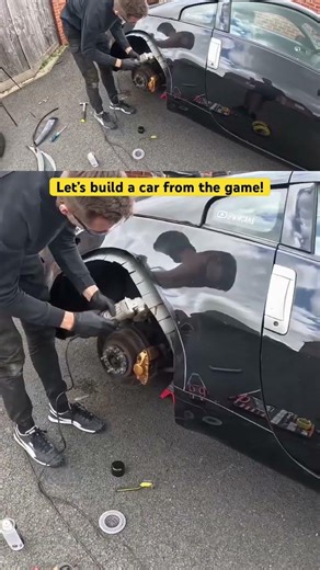 Let’s build a car from the game! Nissan 350Z NFSU2! 🔥 PART 12 ! #custombuild #nfsu2 #nissan350z