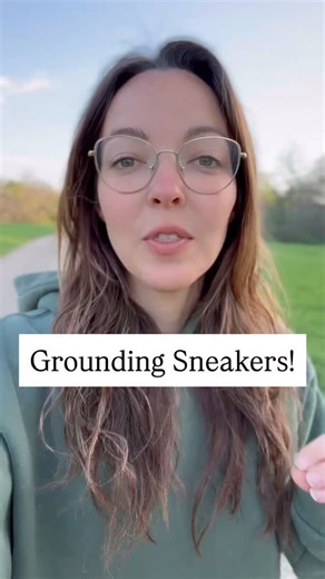 Grounding shoes are a way to get all the benefits of grounding while wearing shoes! 🤩 Earth Runners is having the biggest sale of the year — 25% off site wide! I have both these Tolos sneakers and a couple pairs of their grounding sandals (my FAVORITE shoes when the weather is warm). Check the comments if you want a link to shop the sale! (Let me know if you can't find it) | Ann Bennett