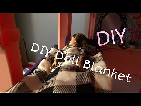 How to Make a Diy Doll Blanket | EverythingBarbie