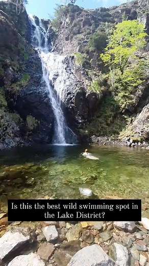 8.3K views · 87 reactions | Is this the best wild swimming spot in the Lake District? ‍♀️  @sansonilens Lake District #travel #travelgram #travelling #uk #uk_greatshots #uk_shots #visituk #uk_shooters #uk_outdoors #ukscenery #uktravel #ukhiddengems #exploreuk #exploremore #explore_britain #travelphotography #travelgram #visitbritain | UK Hidden Gems | Facebook
