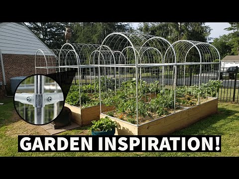 17 Trellises Made With Conduit & Connectors | MPM - 134
