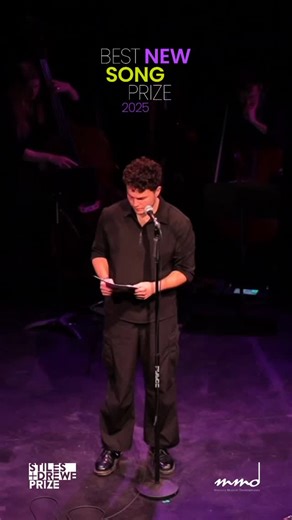 MMD & MTN on Instagram: "👏🌟 The Stiles + Drewe Best New Song Prize 2025 Winner: Ashton Moore for the powerful song “Time” from the musical Work Wife - performed by Tom Dickerson, who valiantly stepped in and learned the song on the very day of the concert due to cast illness. @ashtonfkmoore92 @tom_dickerson Twelve finalist songs from new British musicals were showcased in a breathtaking concert at @theotherpalace, hosted by the incredible Oscar Conlon-Morrey. It was a magical evening, hearing