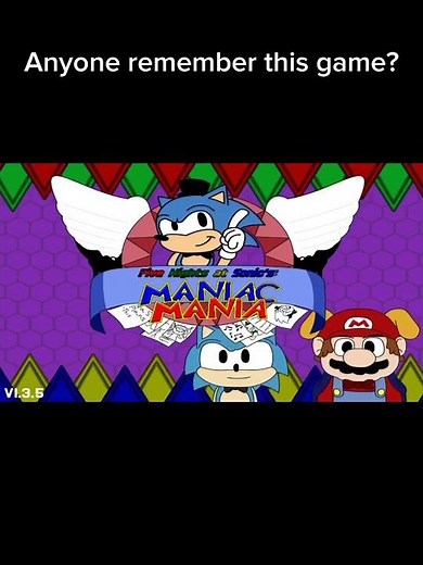 Five Nights At Sonic’s Maniac Mania was Peak ✋😐🤚 #fnasmaniacmania