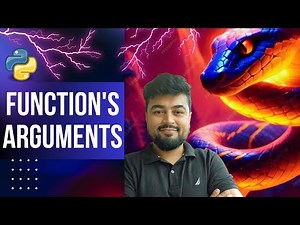 #25 Python Tutorial for Beginners | #Function's #Arguments in python functions | Hindi