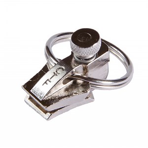 Large Nickel Zipper Slider - FixnZip