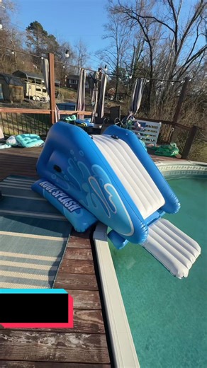 Replying to @Jim Intex Kool Splash Inflatable Pool Water Slide #TikTokShopCreatorPicks #TiktokShopSpringGlowUp #PoolSlide #BackyardFun #SummerWaterPlay