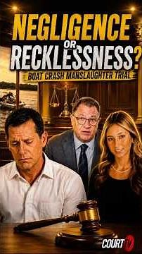 Negligence or Recklessness? FL v. George Pino | Boat Crash Manslaughter Trial