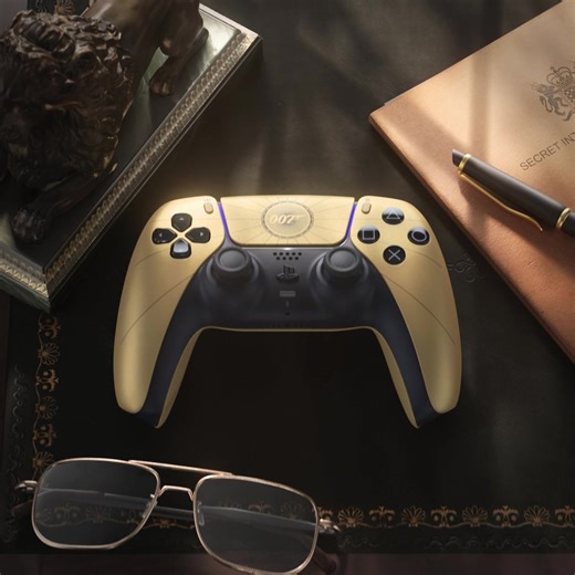 The Man with the Golden Controller. Pre-orders are live today for the 007 First Light Limited Edition DualSense Wireless Controller