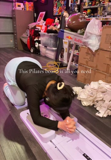 Go to the gym anyway 💪🏼 #fitness #pilates #pilatesworkout #pilatesboardworkout #gymathome #tiktokshop #tiktokshopmusthaves #tiktokshopfinds