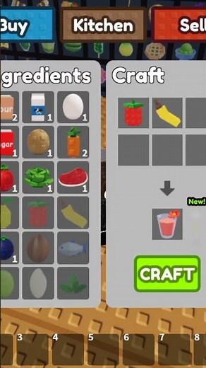 how to make special popsicle in craft food roblox