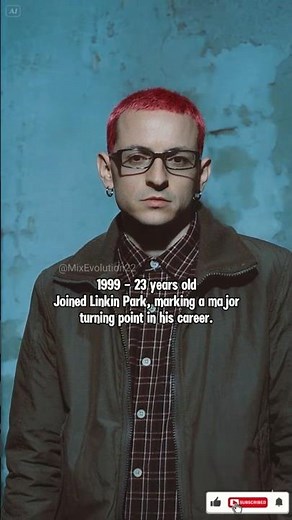 The Emotional Journey of Chester Bennington (1993–2017) #shorts #youtubeshorts #chesterbennington