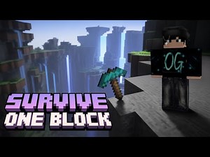 Minecraft One Block #1 | The Journey Begins from a Single Block!