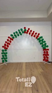 6.8K views · 9.6K reactions | Holiday prep? EZ. Results? WOW. Get your Totali EZ Starter Kit today at TotaliEZballoons.com #TotaliEZBalloons #BalloonArch #DIYDecor | Totaliezballoons | Facebook