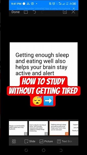 How to Study Without Getting Tired 😴➡️⚡