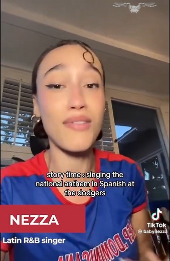 WEX Rewind: Latin singer Nezza sings national anthem in Spanish at Dodgers game to protest ICE #Nezza #NationalAnthem #LosAngeles | Washington Examiner