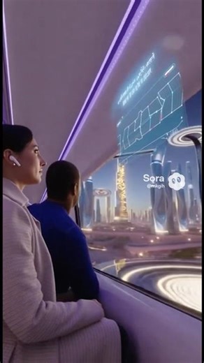 Dubai 2080 — Futuristic AI City Teaser 🌆🚀
