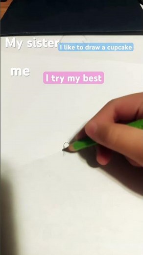 how to draw a cupcake ￼