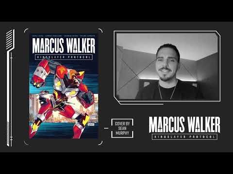 MARCUS WALKER: KINGSLAYER PROTOCOL | A Kinetic Sci-Fi Comic Kickstarter Trailer