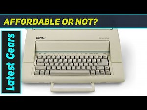 ROYAL 69149V Scriptor Typewriter: The Best Renewed Classic for Writers