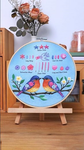 Learn Basic Stitches + Beautiful Embroidery Designs
