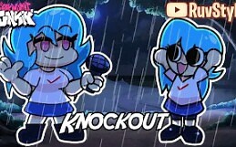 [FNF]Knockout但Sky和Ski唱