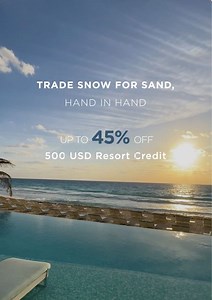 117 reactions · 24 comments | Escape the winter, find the sunshine at Sun Palace! ☀️ Book your stay now and enjoy up to 45% off and 500 USD Resort Credit.  Warm up the body & soul in Cancun! https://bit.ly/40y1WoR | Sun Palace | Facebook