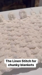 140K views · 1.5K reactions | The Linen Stitch 臨 Full tutorial. 29 foundational loops (you need an odd number of loops for this pattern so if you want your blanket bigger adjust accordingly). #yarnlove #handknitting #stitch #chunkyblanket #chunkyknit #homemade #chunkyyarn | Heather McCloskey | Facebook