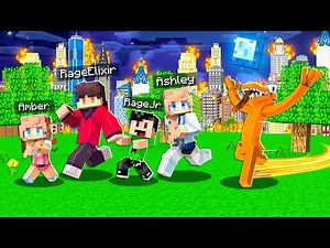 We Found ORANGE Roblox RAINBOW FRIENDS in Minecraft!