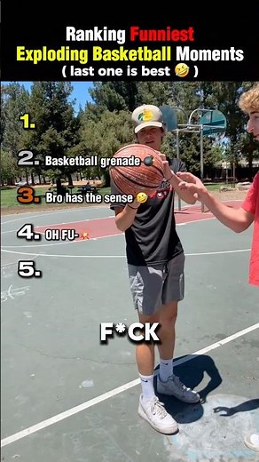 Ranking Funniest Exploding Basketball Moments 😂 #shorts
