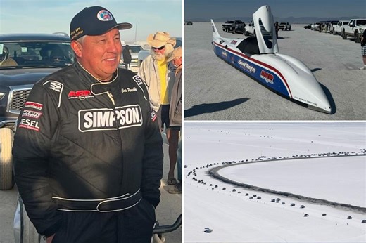 Speed driver dies attempting to set record at Utah’s Bonneville Salt Flats