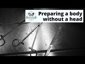 Preparing for a viewing when the head is gone