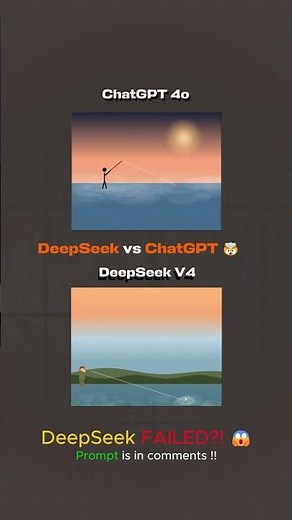 DeepSeek vs ChatGPT: Coding a Fishing Game! 🎣😱 (FAIL)