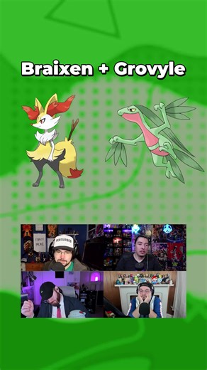 Braixen Grovyle Pokemon Fusion! Link in bio for our full Youtube channel! #pokemon #fusion #ashketchum #toothpick #natural