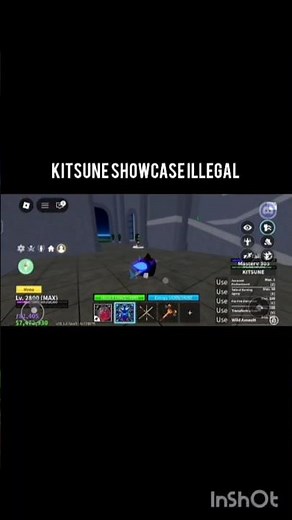 KITSUNE FULL SHOWCASE! All Moves Blox Fruits#bloxfruits#roblox