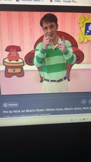 Ben Salutes 3x15 What Was Blue’s Dream About? (An Episode From Blue’s Clues)