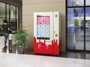[Hot Item] Xy Snack Drink Food Vending Machine Touch Screen Media Play