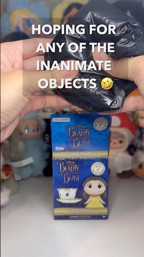 Beauty & the Beast BlindBox and I Only Want The Furniture 🤣 #blindbox #beautyandthebeast