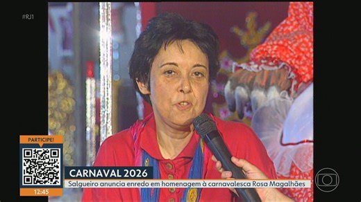 Salgueiro anuncia homenagem a Rosa Magalhães como enredo do carnaval 2026