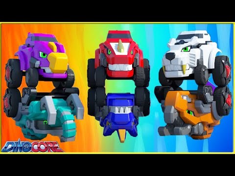 Dinocore Cartoon | Transforming Supercar | The Good Dinosaur | Kids Movies 2025