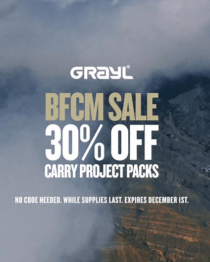 30% OFF all carry essentials through December 1. No code needed. | GRAYL | Facebook