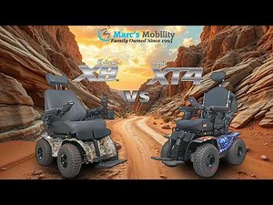 Magic Mobility XT4 vs Extreme 8 All Terrain Powerchair Showdown! - What's the Difference?