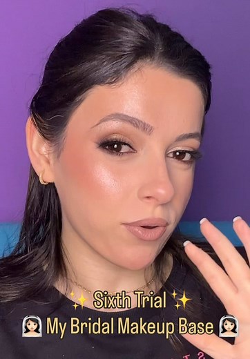 Sixth Bridal Makeup Base Trial