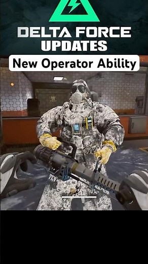 New Operator Ability Showcase #deltaforcegame #gaming #deltaforce #games #dfupdatesyt