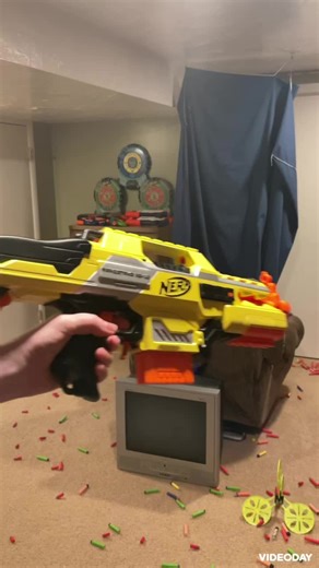 Nerf Rapidstrike Mod! #nerf #nerfmod #paintjob