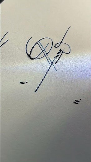 How to sign the letter P?