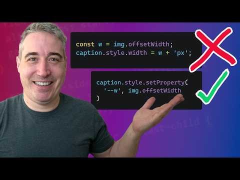 Let CSS do the work