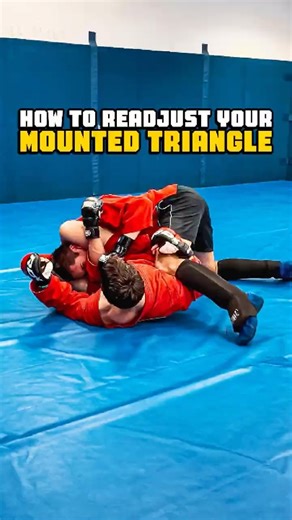 How to finish mounted triangle choke #SAMBO #mma #combatsambo #ufc323 #bjj