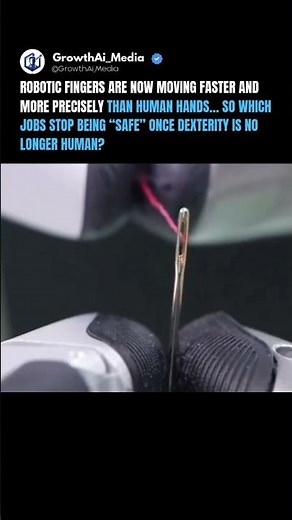 🚨 Robotic Hands Are Now Faster and More Precise Than Human Fingers